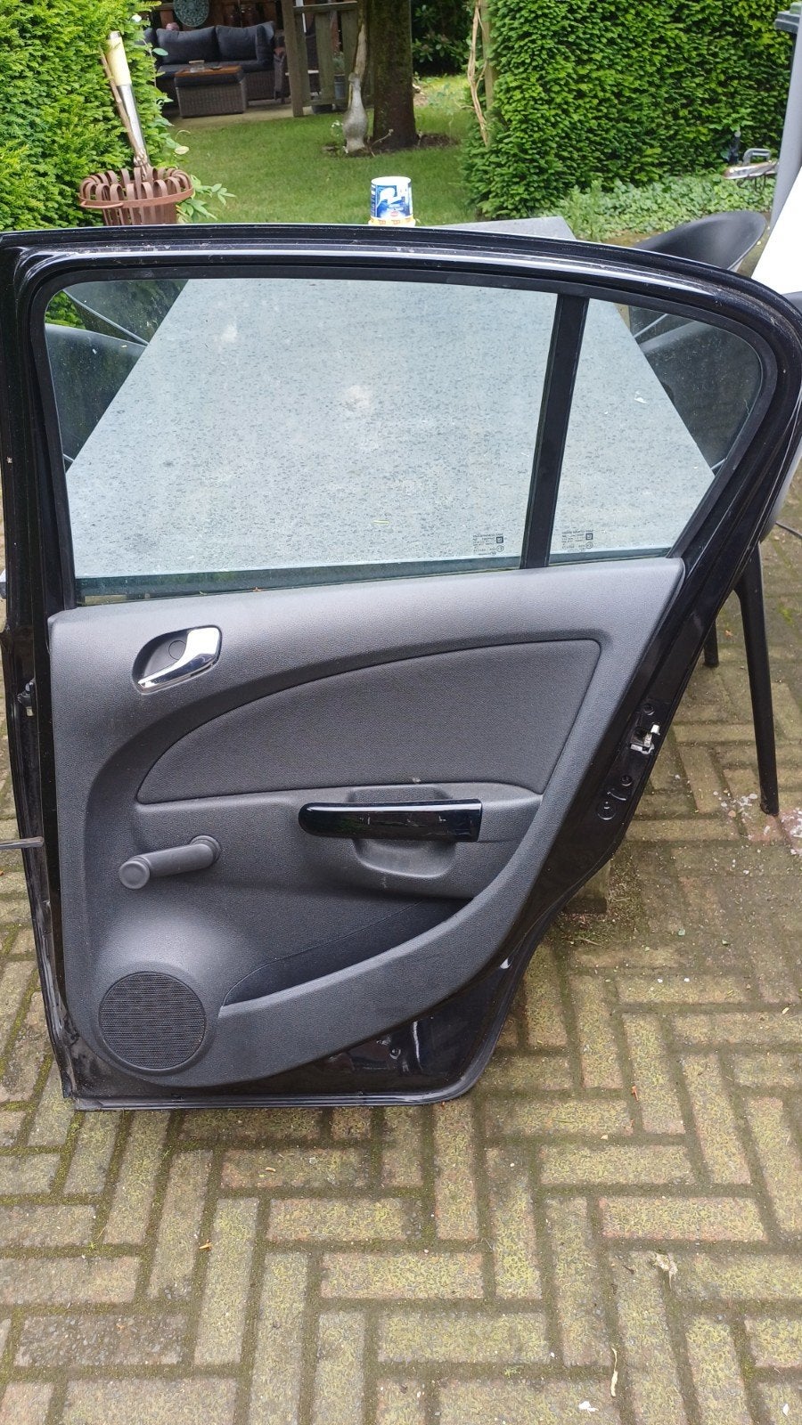 Opel Corsa D deur rechts-achter onderdelen., Auto-onderdelen, Gebruikt, Deur, Opel, Ophalen of Verzenden