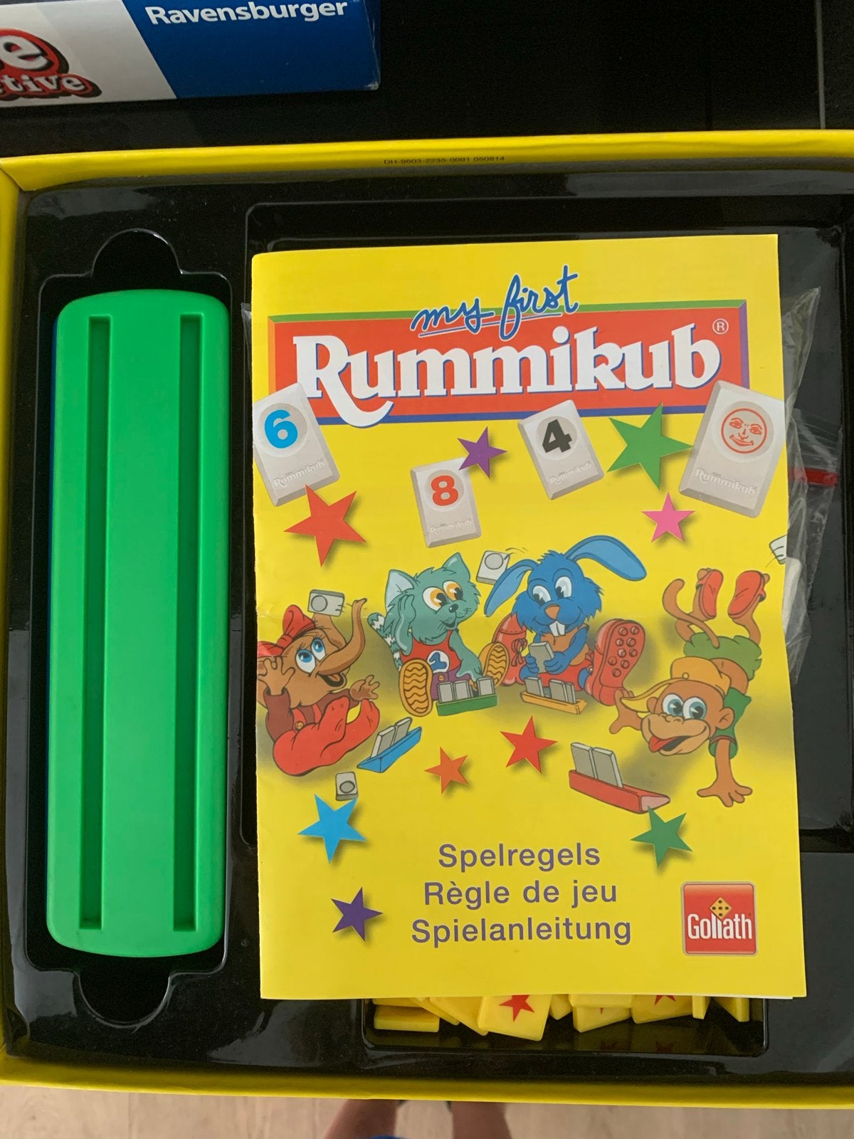 My First Rummikub - Zo goed als nieuw, Drie of vier spelers, Ophalen of Verzenden, Zo goed als nieuw