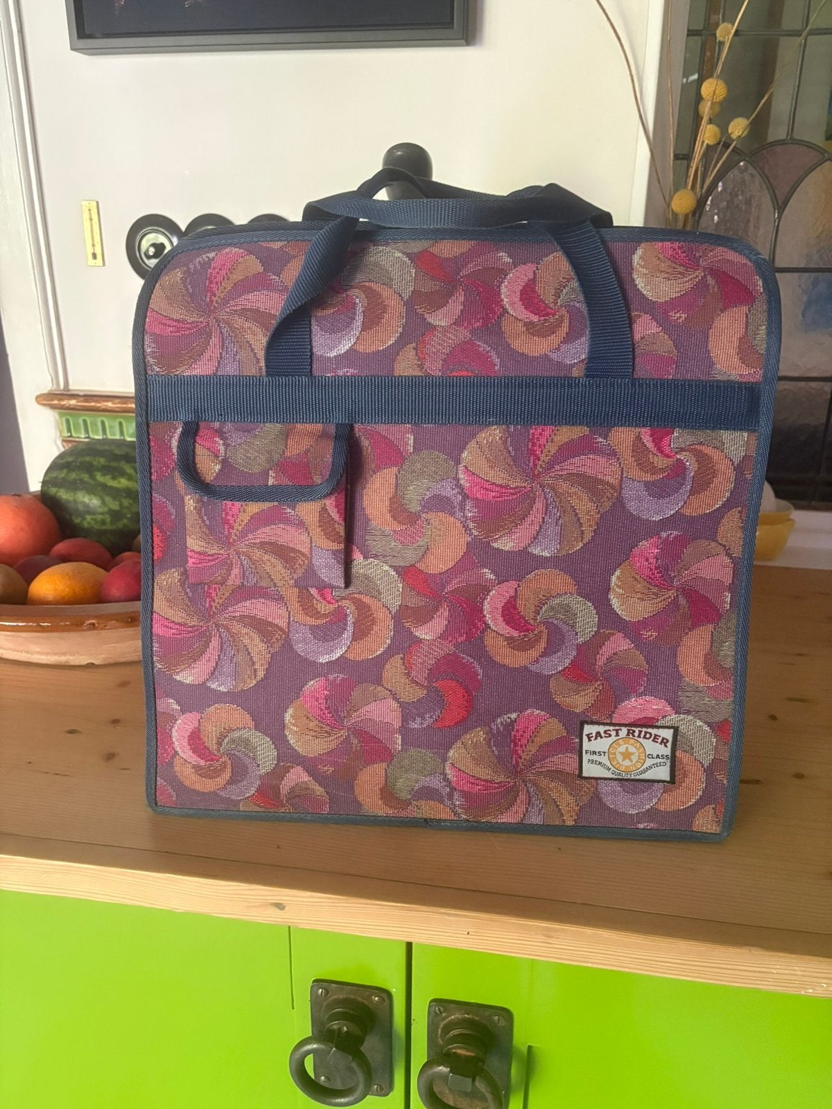 Prachtige Vintage Fast Rider Fietstas / Shopper – Z.G.A.N.!, Ophalen of Verzenden, Zo goed als nieuw