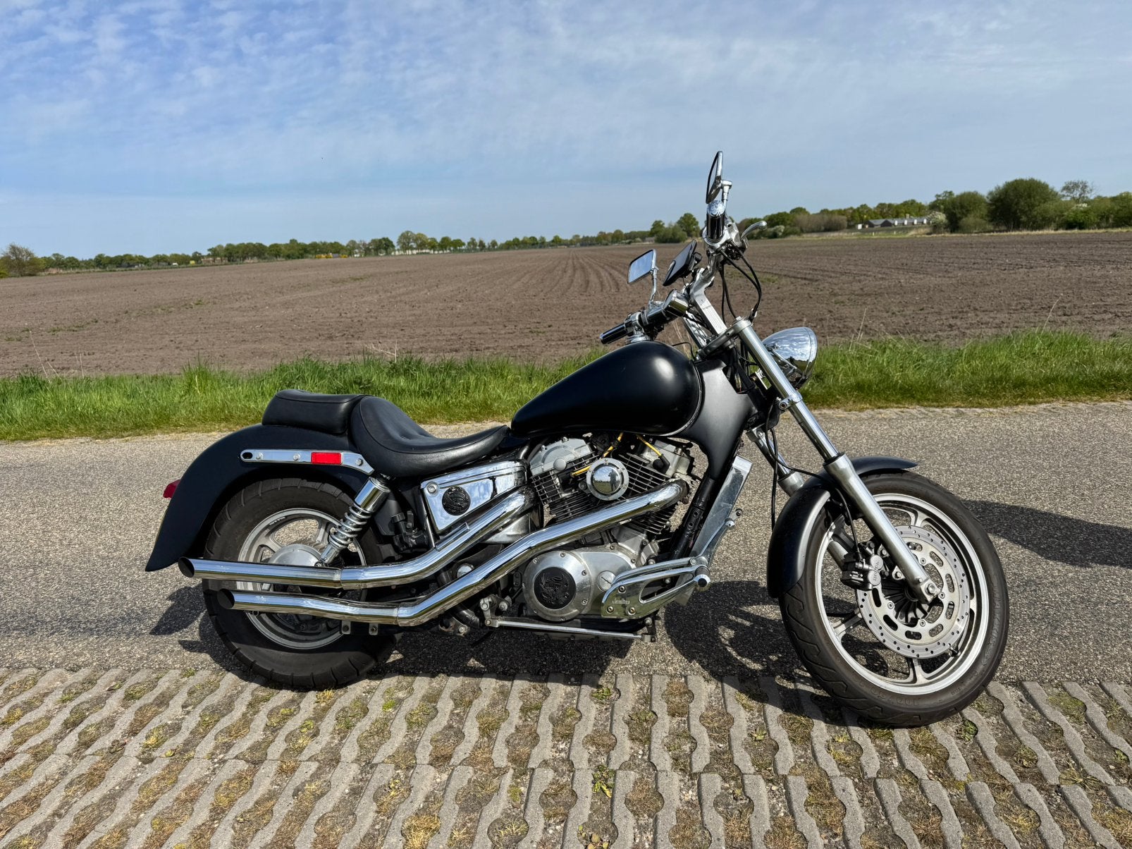 Honda Shadow VT1100 C uit 1987 Te Koop wegens emigratie, Motoren, Particulier, Chopper
