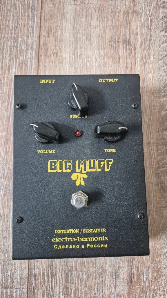 EHX Big Muff Black Russian Electro Harmonix, Muziek en Instrumenten, Ophalen of Verzenden, Gebruikt, Distortion, Overdrive of Fuzz