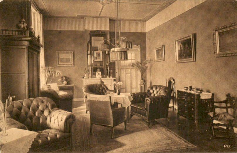 Apeldoorn - Hotek de Keizerskroon - Conversatiezaal, Verzamelen, Ophalen of Verzenden, Voor 1920, Ongelopen, Gelderland