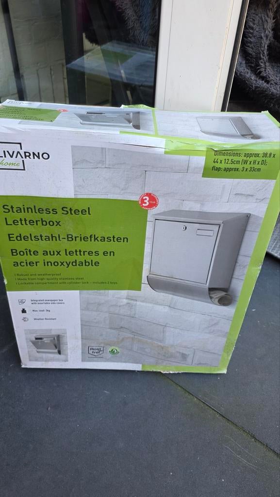Brievenbus, Ophalen of Verzenden, Nieuw, Aluminium