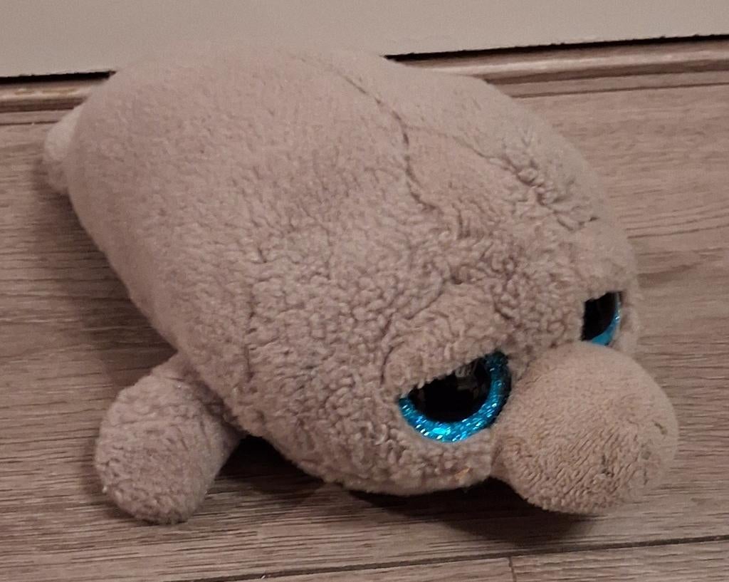 Ty beanie boo zeeleeuw Milo 16 cm, Kinderen en Baby's, Speelgoed | Knuffels en Pluche, Ophalen of Verzenden, Zo goed als nieuw