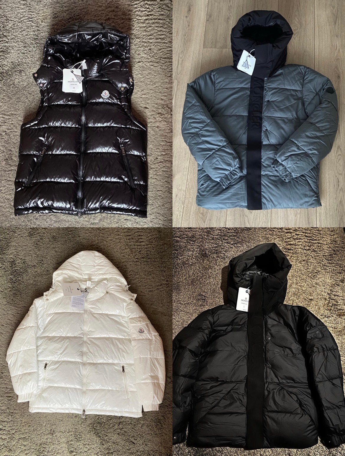 Moncler jassen | in verschillende soorten & maten OP=OP, Kleding | Heren, Ophalen of Verzenden, Nieuw, Overige maten, Meerkleurig