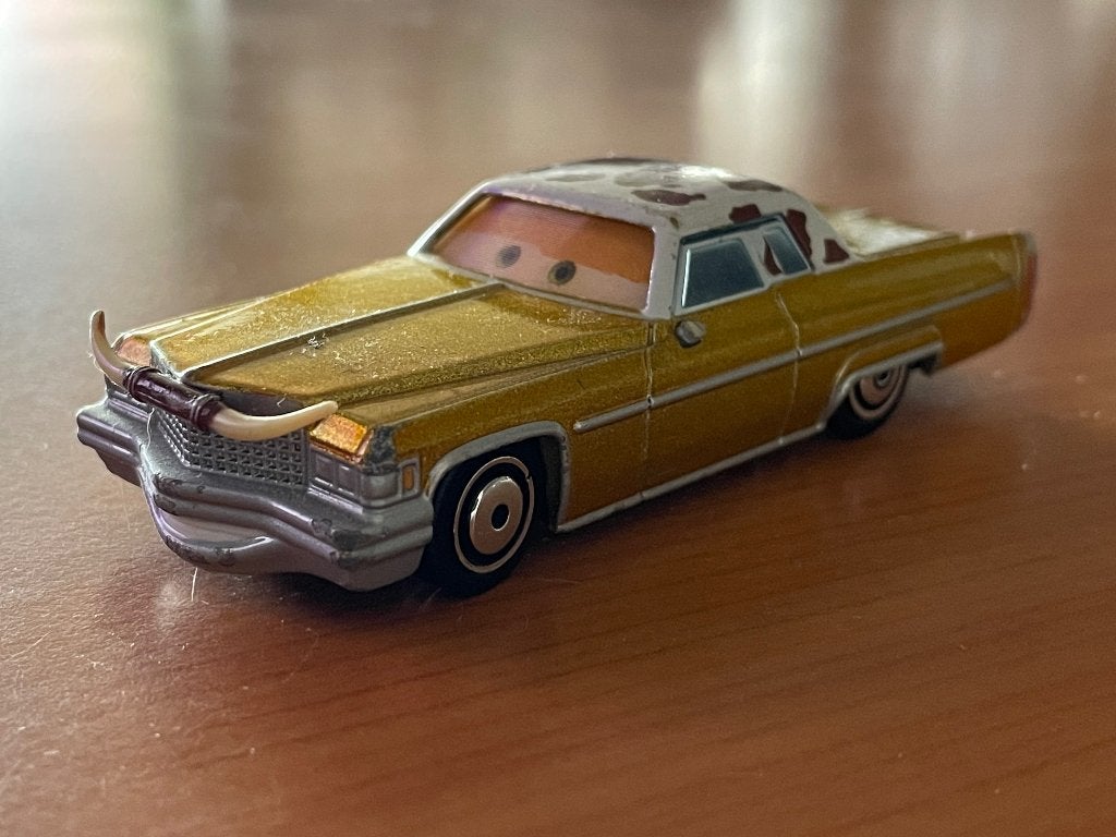 Disney Pixar Cars DIECAST auto - Tex Dinoco, Ophalen of Verzenden, Overige figuren, Beeldje of Figuurtje