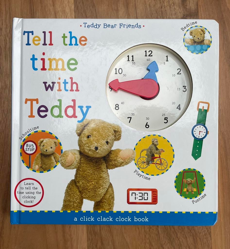 Tell the time with Teddy, Ophalen of Verzenden, Zo goed als nieuw, Fictie algemeen