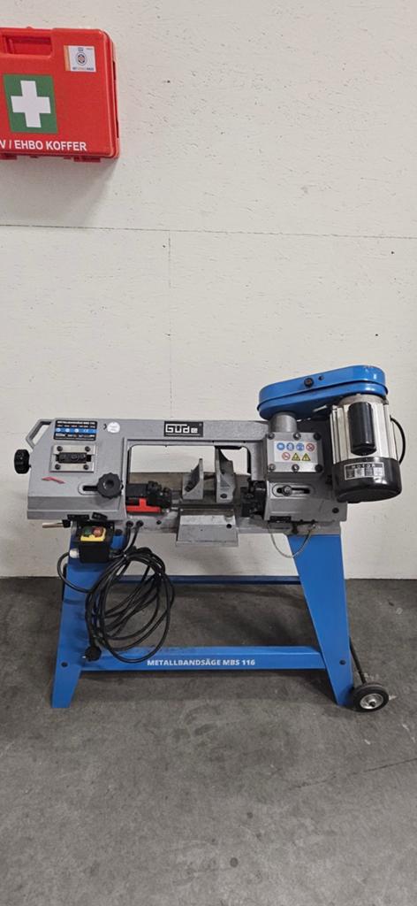 Gude Metaalzaag Machine MBS 116 - Werkt perfect!, Ophalen, Gebruikt, 70 mm of meer, Minder dan 600 watt