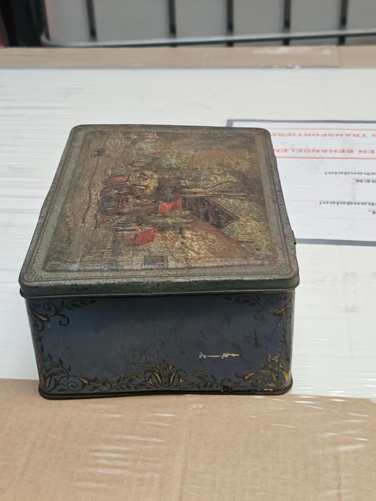 Vintage Milady Toffee of Quality blikken doos, Antiek en Kunst, Antiek | Overige Antiek, Ophalen of Verzenden