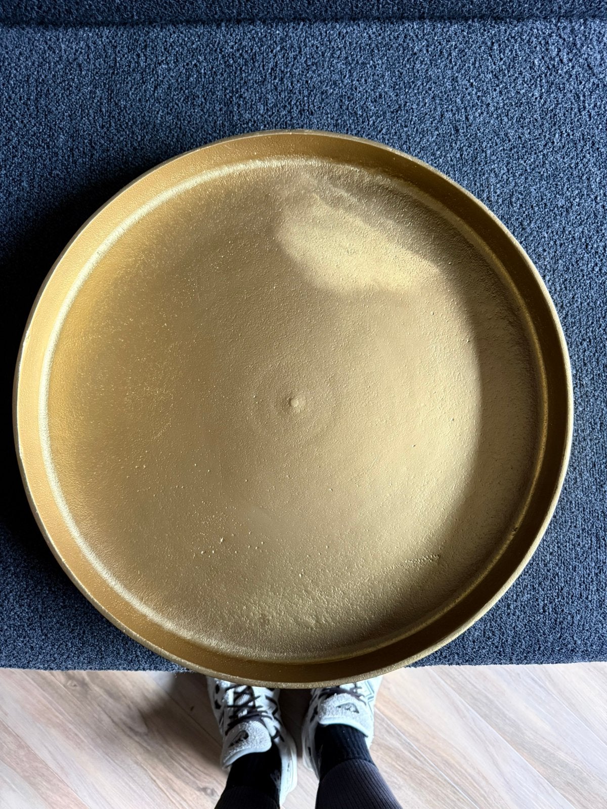 Rond 40cm dienblad, Ophalen of Verzenden, Rond, Metaal