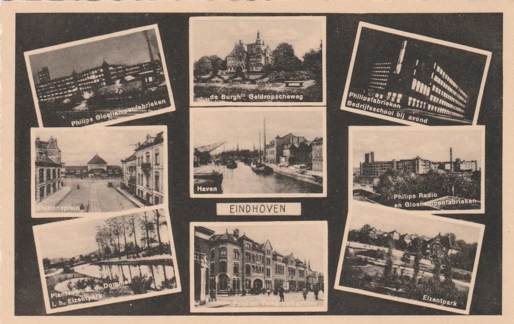 Eindhoven, Ophalen of Verzenden, 1920 tot 1940, Gelopen, Noord-Brabant