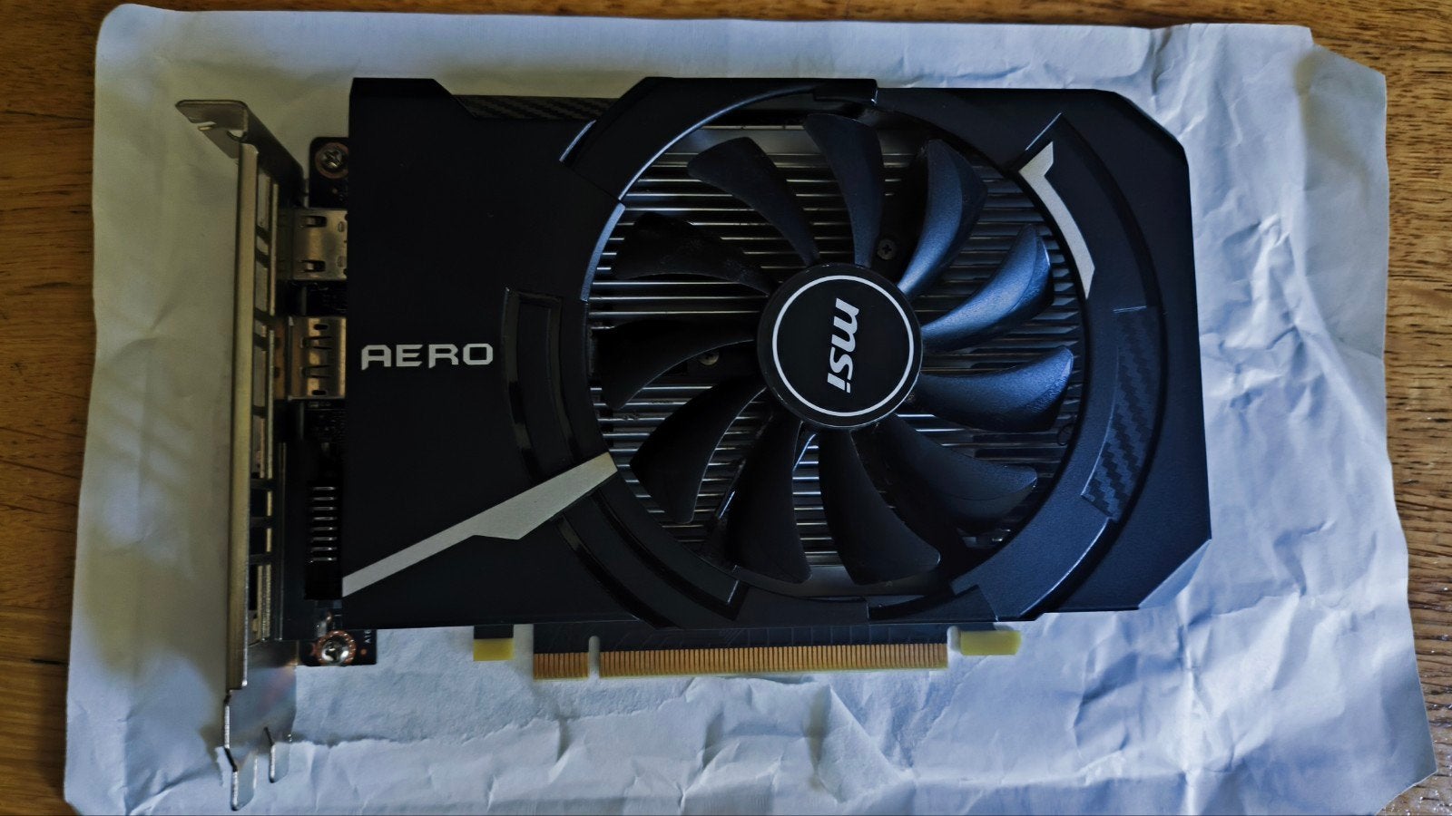 MSI GeForce GTX 1650 AERO ITX 4G OC Videokaart, Computers en Software, Videokaarten, PCI-Express 3, HDMI, Ophalen of Verzenden