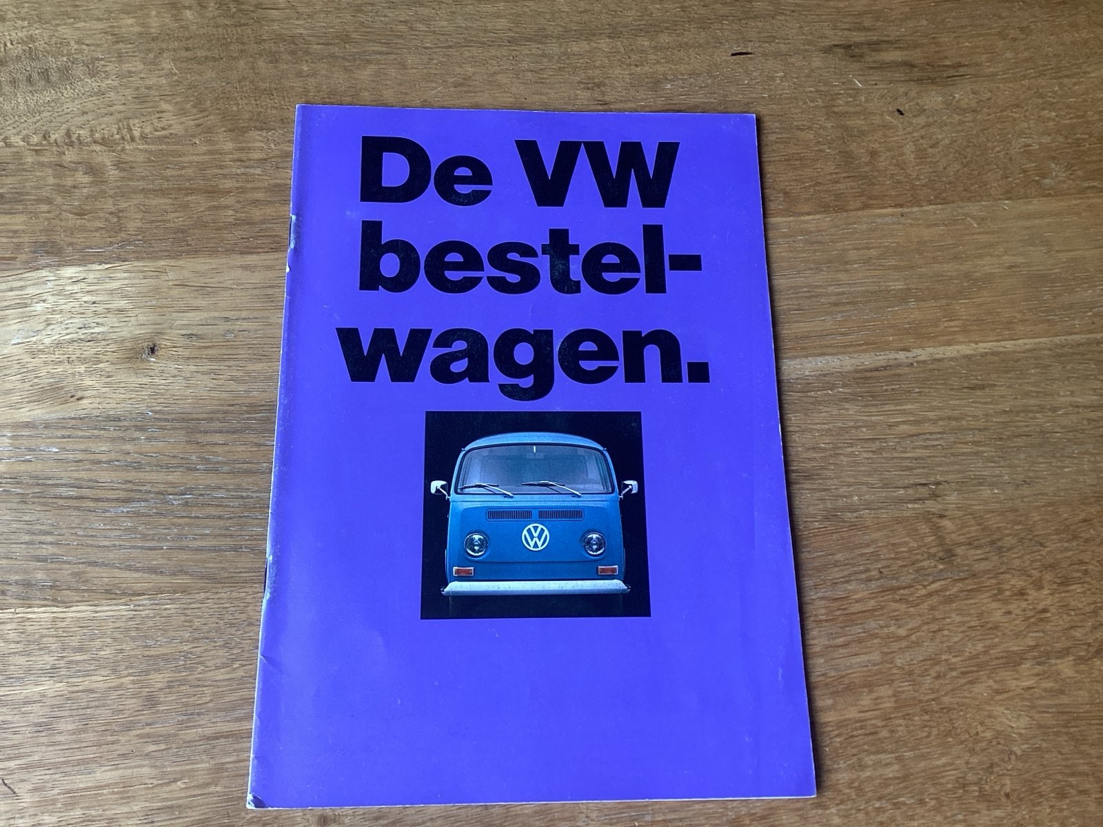 VW Bestelwagen T2 Brochure - 1971, Boeken, Auto's | Folders en Tijdschriften, Ophalen of Verzenden, Gelezen, Volkswagen