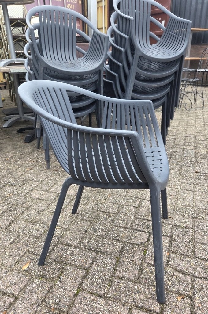11 x tuinstoel terrasstoel Tatami Pedrali kuipstoel horeca, Ophalen, Gebruikt
