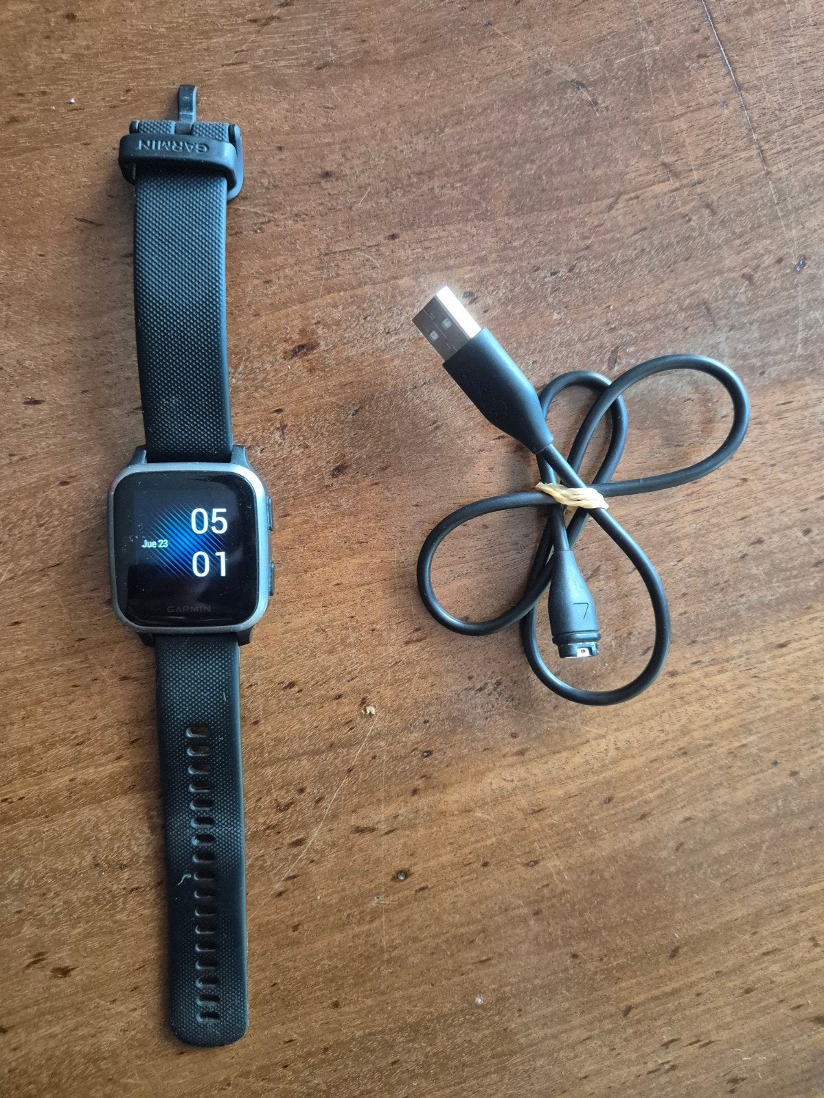 Garmin Venu Sq music - Zwart - Inclusief Oplaadkabel, Zwart, Garmin, Ophalen of Verzenden, Zo goed als nieuw
