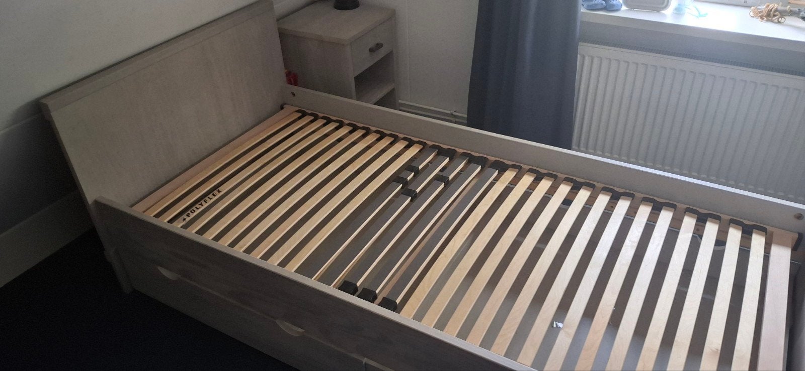 1 persoons bed, Ophalen, 90 cm, Eenpersoons, Zo goed als nieuw
