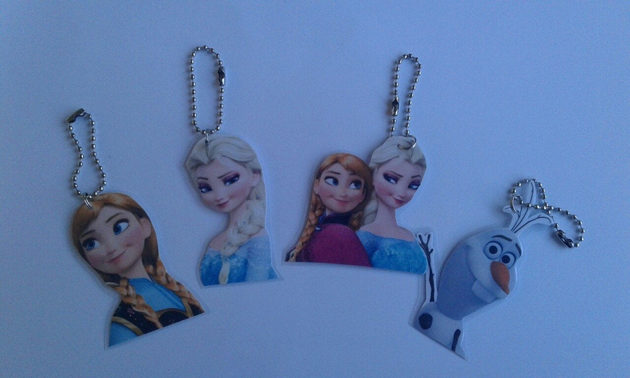 Frozen traktatie sleutelhanger, Ophalen of Verzenden, Nieuw, Feestartikel, Verjaardag