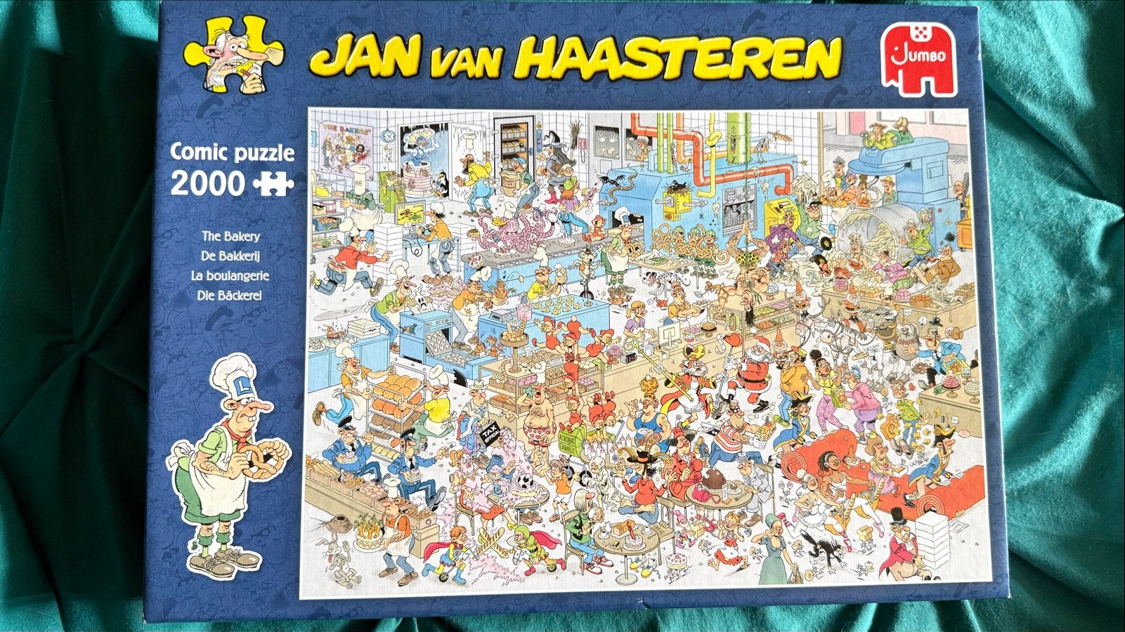 Jan van Haasteren - The Bakery - 2000 stukjes puzzel, Een of twee spelers, Ophalen, Nieuw