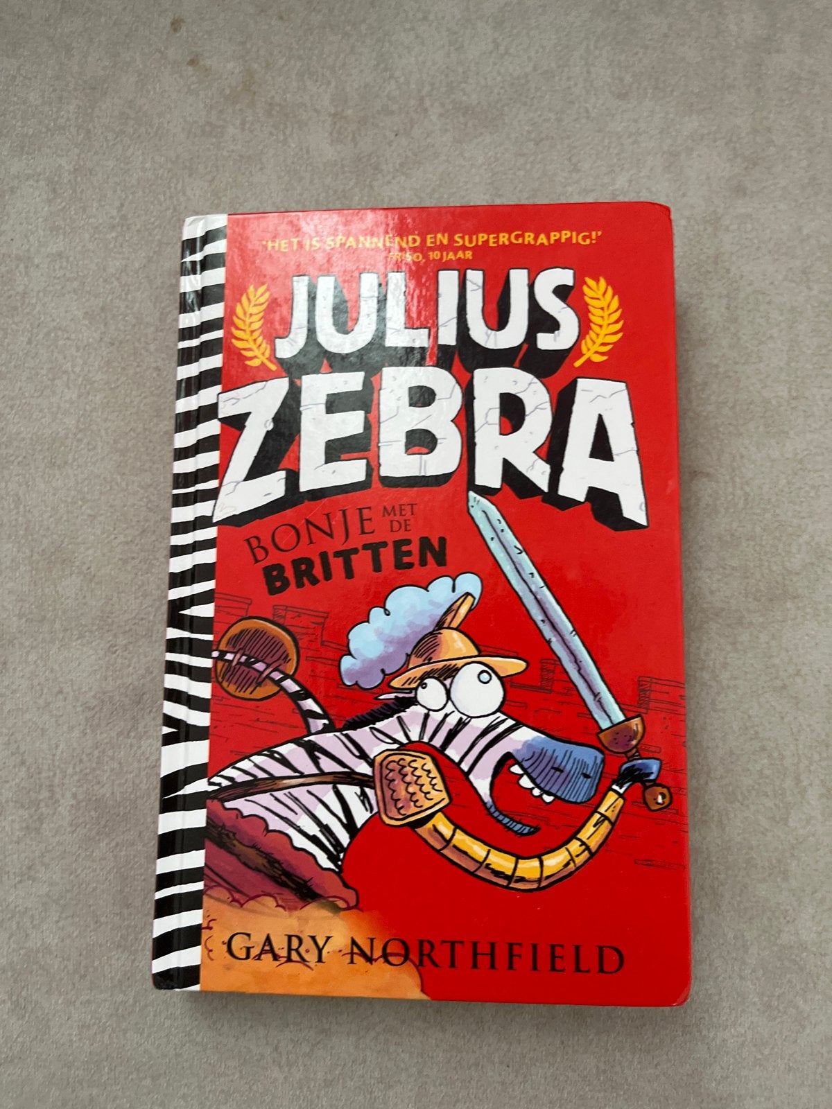 Julius Zebra: Bonje met de Britten - Gary Northfield, Boeken, Ophalen of Verzenden, Zo goed als nieuw, Fictie
