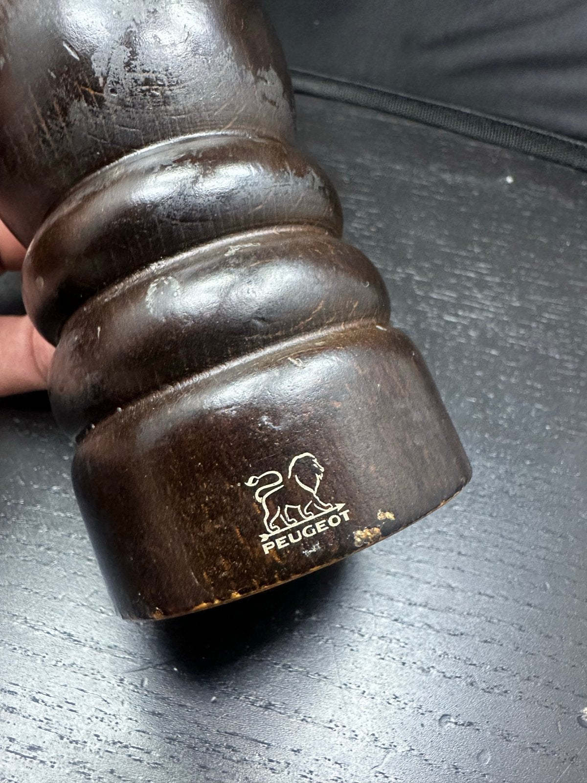 Peugeot Pepermolen 22 cm - Donker Hout - Instelbare Maalgraa, Ophalen of Verzenden