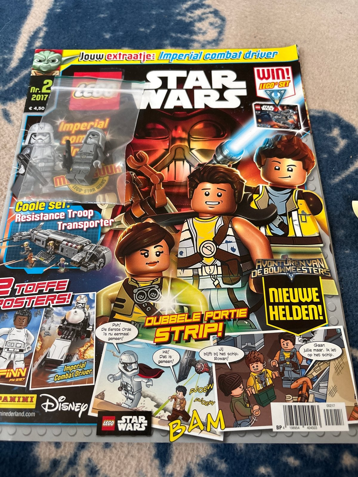 Lego Star Wars Tijdschrift Nr. 2 2017 met Imperial Combat Dr, Boeken, Tijdschriften en Kranten, Ophalen of Verzenden, Zo goed als nieuw