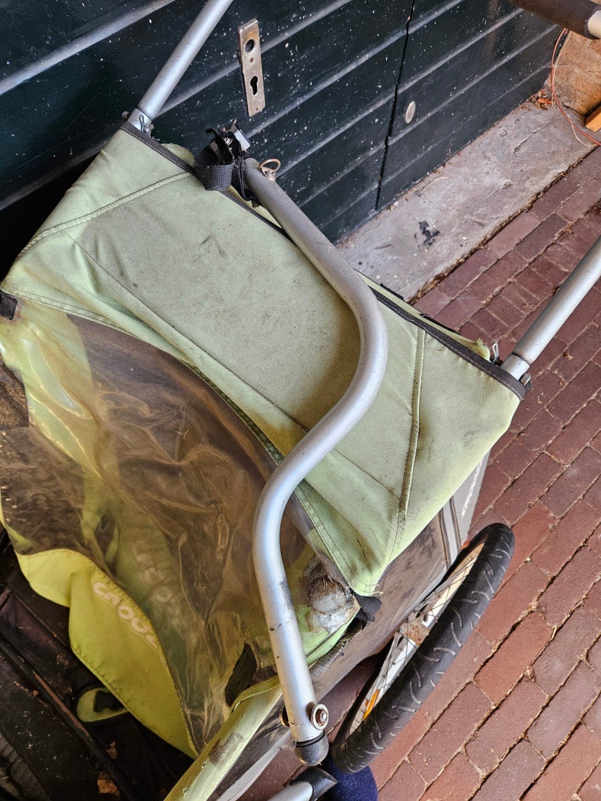 croozer fietskar voor 2, Fietsen en Brommers, Ophalen, Gebruikt, Kinderkar, Croozer