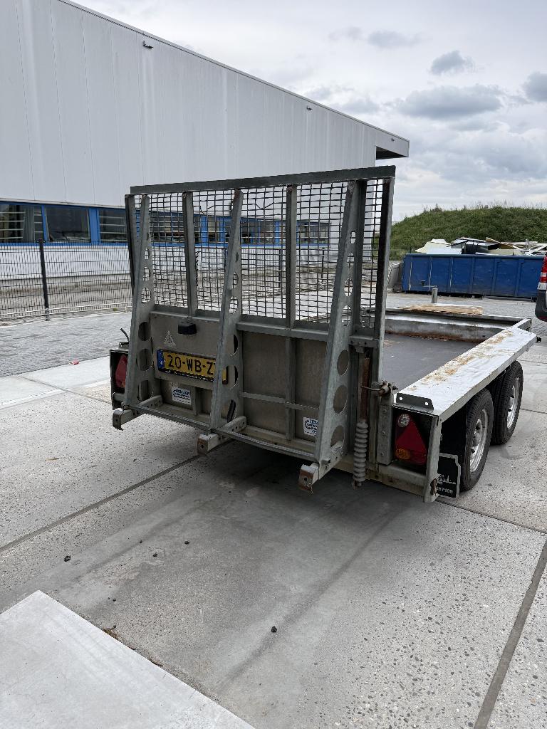 ifor williams machinetransporter GX105 245x127cm  2700KG., Ophalen, Gebruikt, Ifor williams, Ifor williams