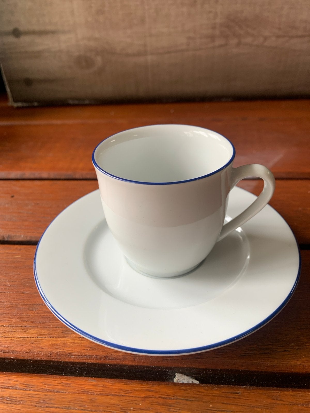 3 Nieuwe Guy Degrenne Espressokopjes met Schotels - Porselei, Nieuw, Ophalen of Verzenden, Guy Degrenne, Kop(pen) en/of Schotel(s)