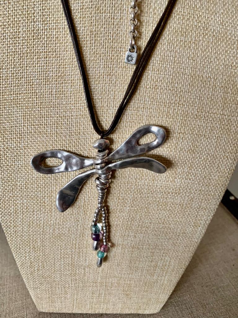 Uno de 50 ketting (6)(185,- = 85,-) Ethereal Dragonfly, Sieraden, Tassen en Uiterlijk, Kettingen, Overige materialen, Verstelbaar