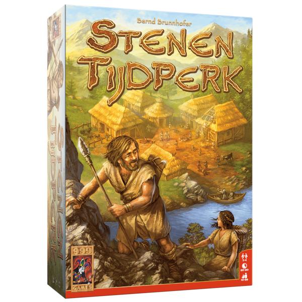 Stenen Tijdperk 999 Games Bordspel Nieuw, Hobby en Vrije tijd, 999 Games, Nieuw, Ophalen of Verzenden, Vijf spelers of meer