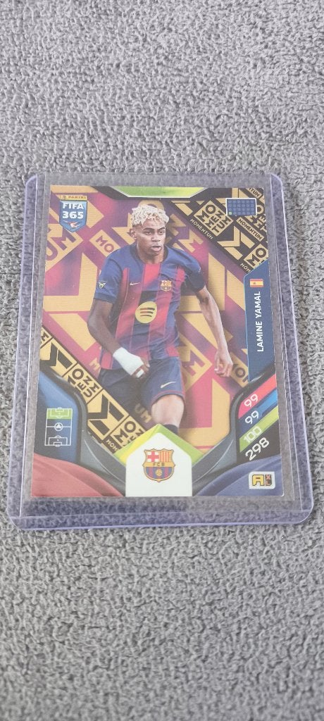 Cards Lamine Yamal/Cristiano Ronaldo/Golden/extra, Hobby en Vrije tijd, Ophalen of Verzenden, Zo goed als nieuw, Meerdere kaarten