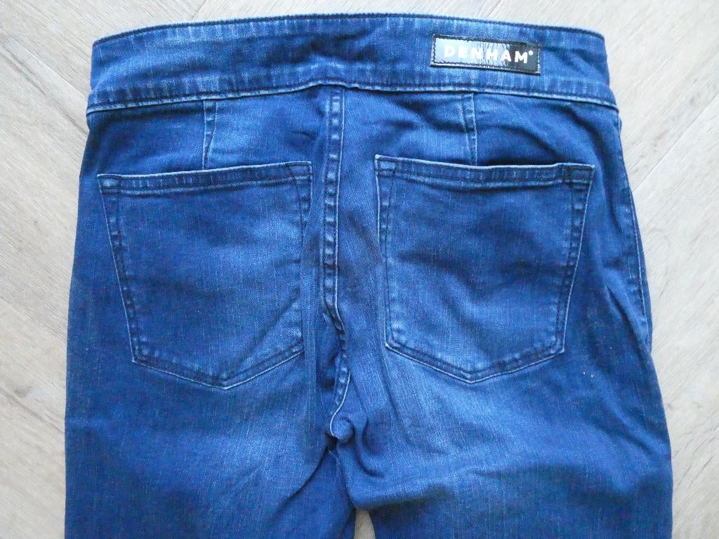 Mooie Denham Coco, Flare Fit dames spijkerbroek maat 27-32, Denham, Zo goed als nieuw, W27 (confectie 34) of kleiner, Verzenden