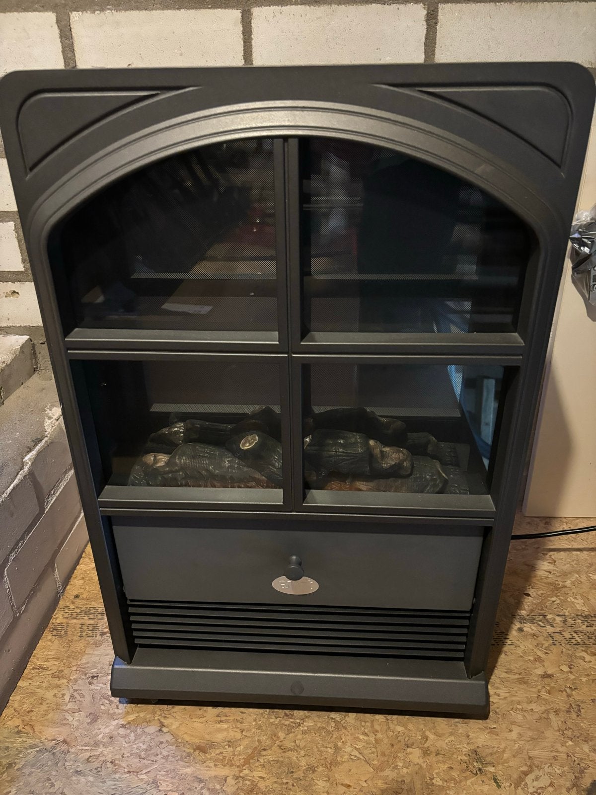 EWT Optiflame Elektrische Haard - Model ALG20, Huis en Inrichting, Ophalen, Gebruikt, Vrijstaande haard, Elektrische haard