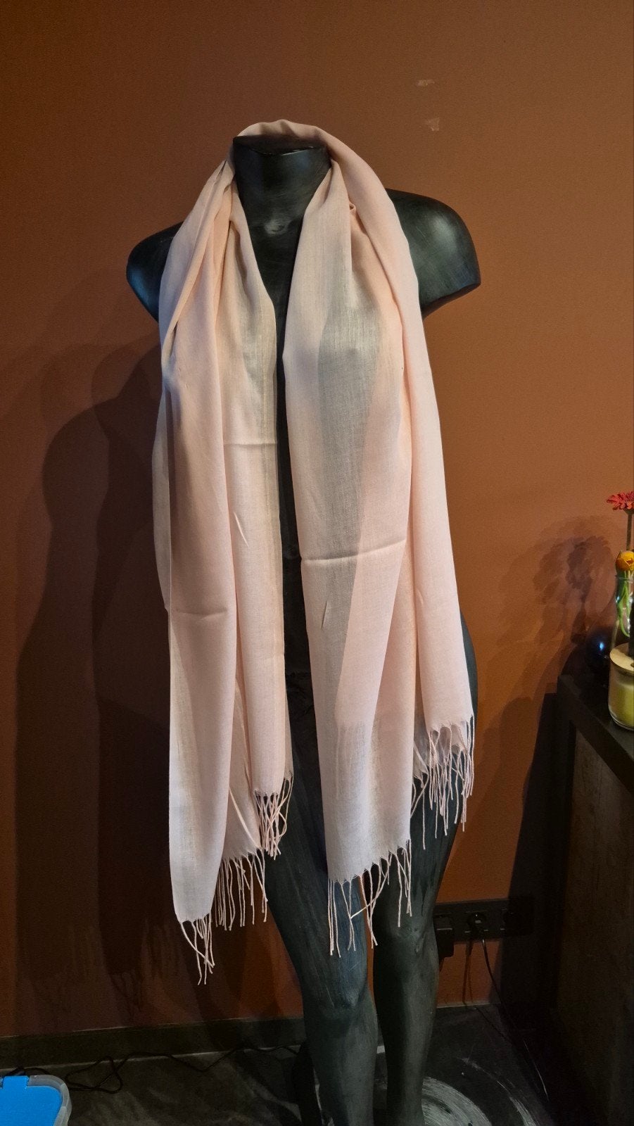 Nieuwe Roze Cashmere Sjaal - Zacht en Stijlvol, Kleding | Dames, Maat 46/48 (XL) of groter, Nieuw, Ophalen of Verzenden, Cashmere