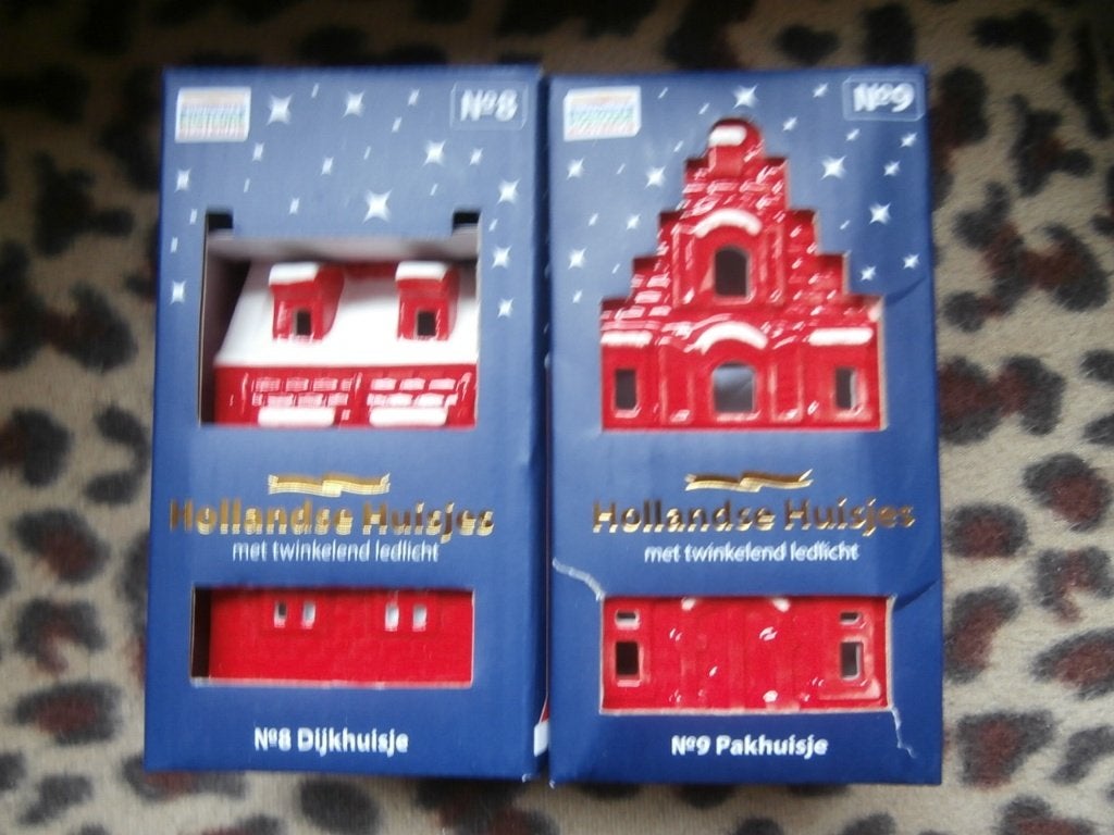 kerst kersthuisje huisje grachtenpand AH Postcodeloterij 8 9, Diversen, Ophalen of Verzenden, Nieuw