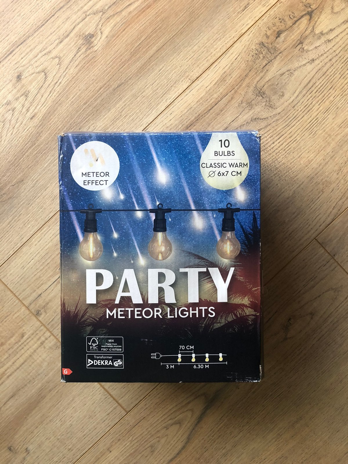 Party lights +/- 10 meter, Kunststof, Minder dan 50 watt, Overige typen, Ophalen of Verzenden