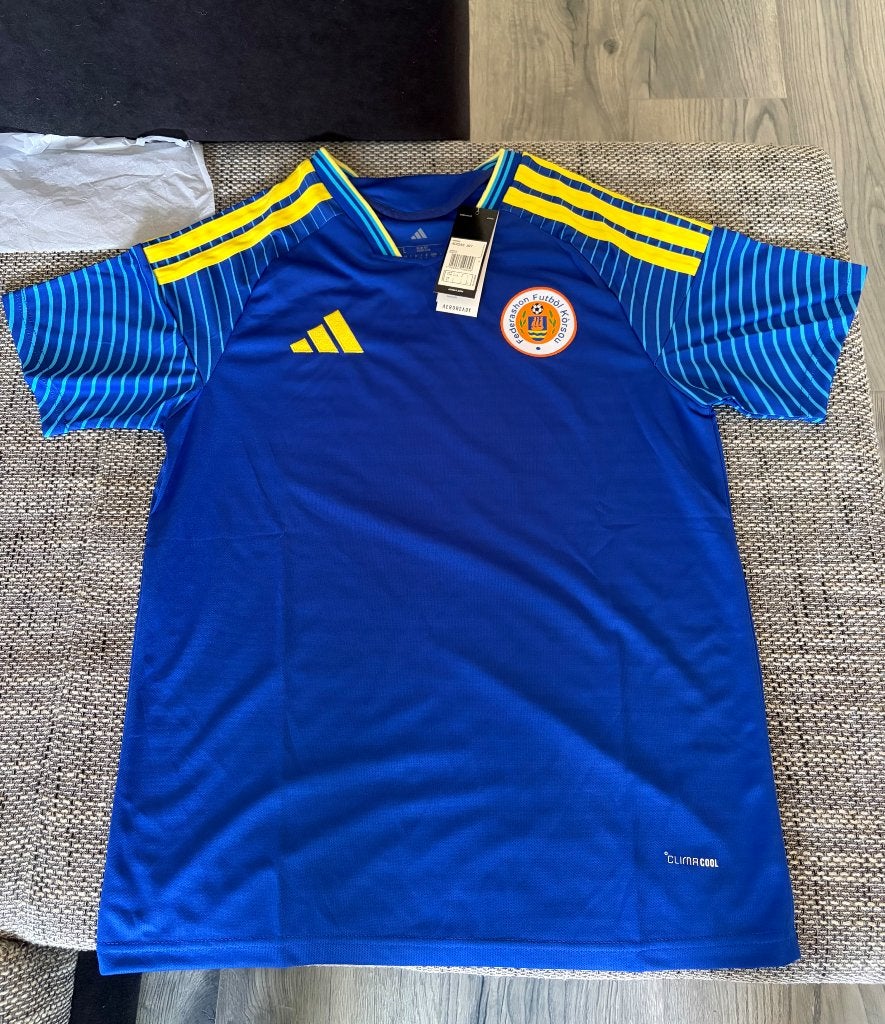 Curacao shirt blauw, Ophalen of Verzenden, Nieuw, Blauw, Voetbal