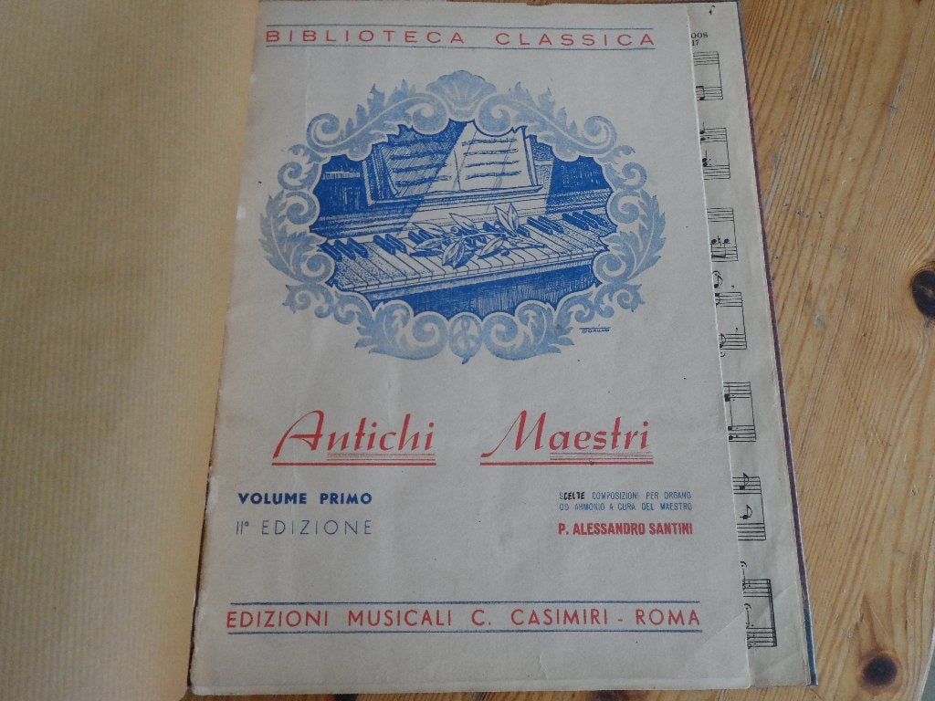 Antichi maestri - p.a. Santini, Gebruikt, Klassiek, Ophalen of Verzenden, Artiest of Componist