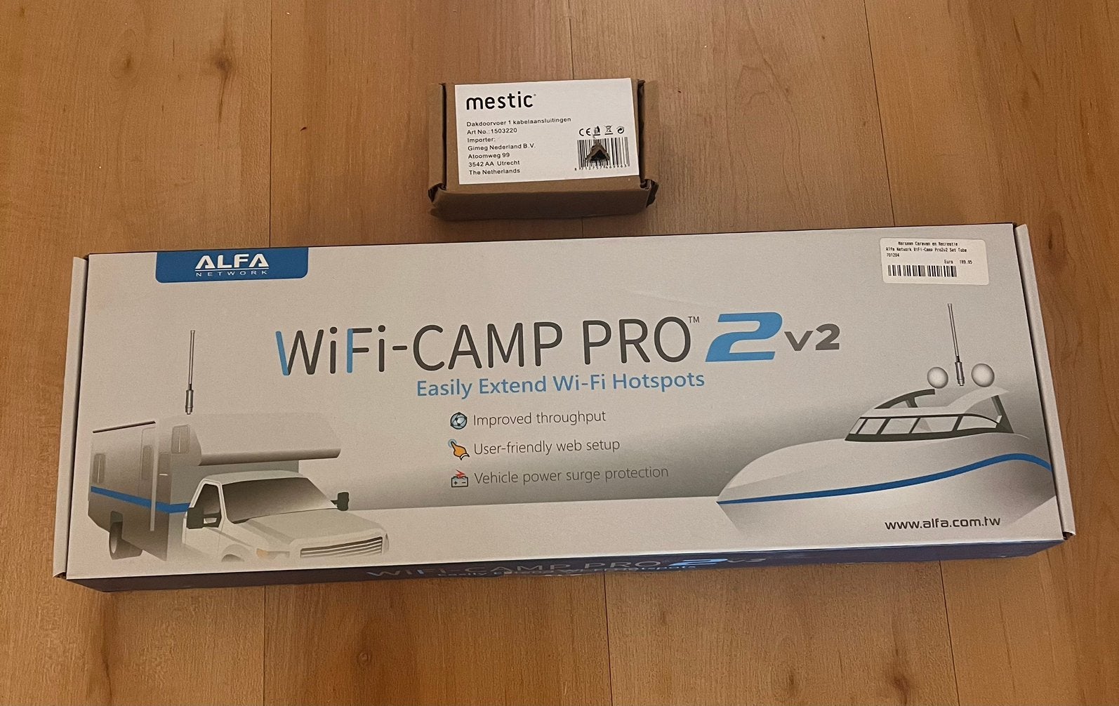 Wifi-Camp Pro 2v2 Alfa Network, Ophalen of Verzenden, Nieuw