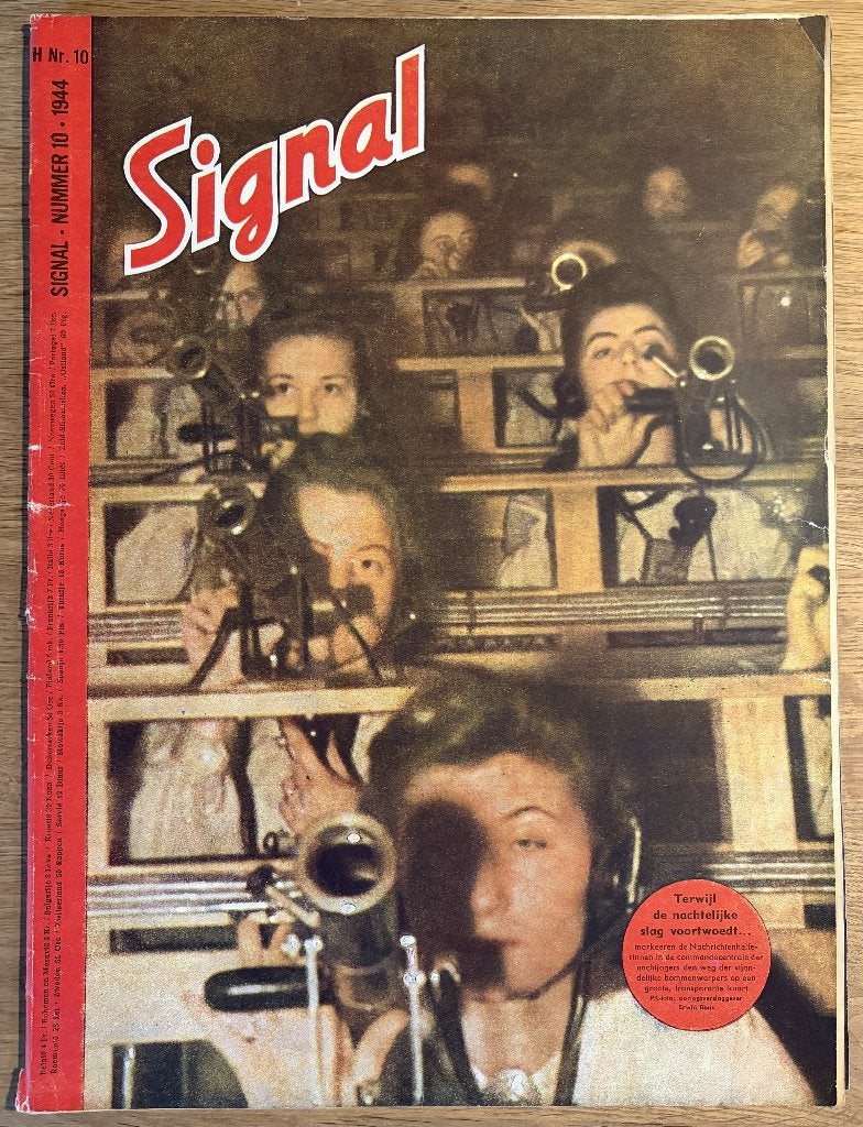 Signaal 10 - 1944 - Tijdschrift, Ophalen of Verzenden, Algemeen, Tweede Wereldoorlog, Gelezen