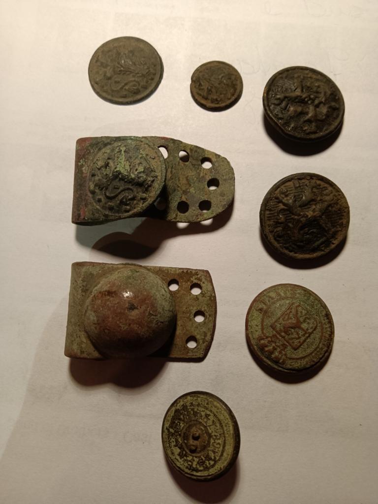 Knopen NL uniform ww2, Verzamelen, Militaria | Tweede Wereldoorlog, Ophalen of Verzenden, Nederland