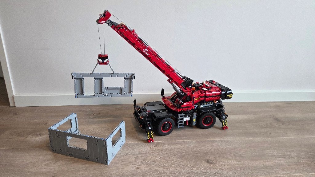 LEGO Technic 42082 Kraan voor alle Terreinen, Kinderen en Baby's, Speelgoed | Duplo en Lego, Lego, Ophalen of Verzenden, Zo goed als nieuw