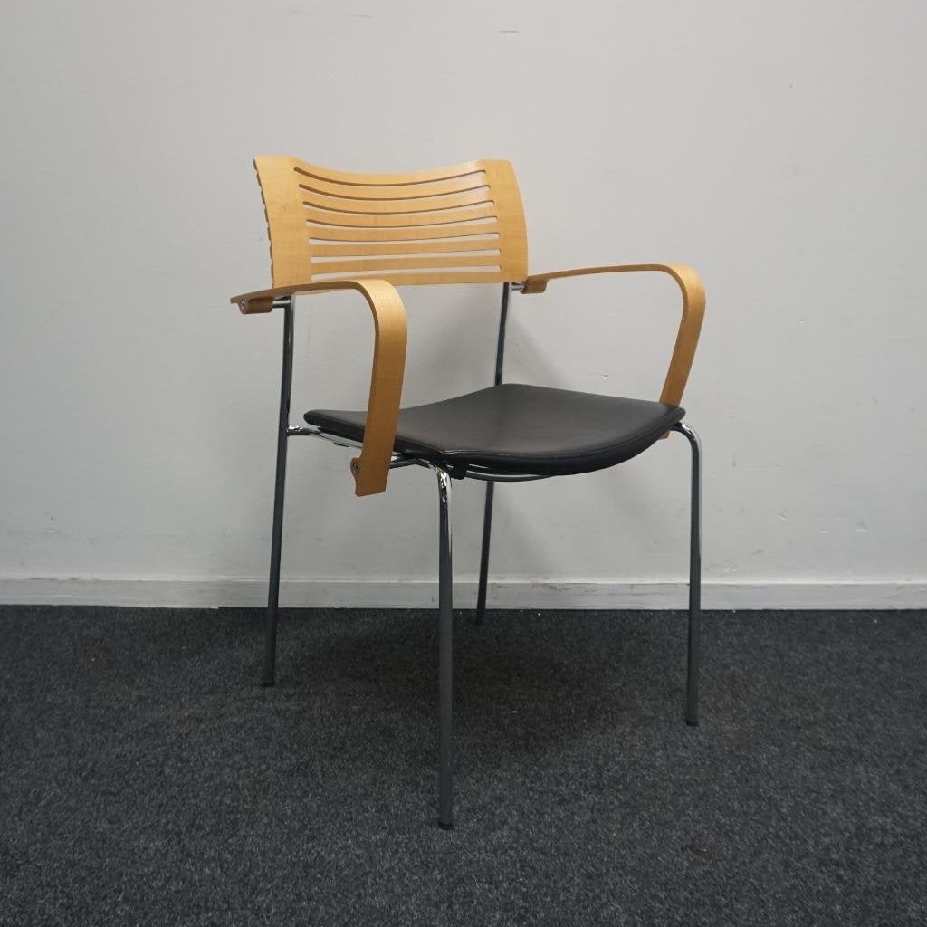 Fritz Hansen Runner Chair Design stoelen v.v armleuningen, Hout, Gebruikt, Overige kleuren, -