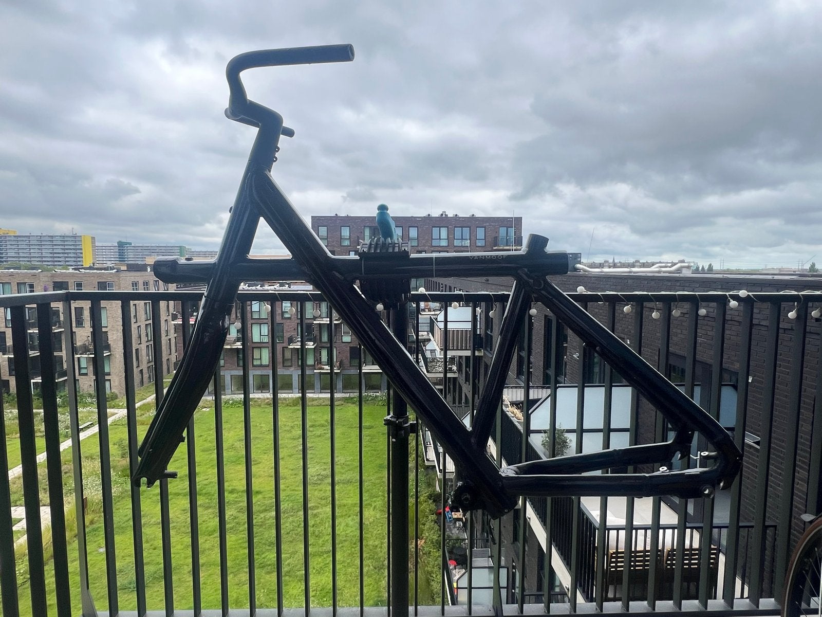 VanMoof X2 Frame Set - Zwart, Fietsen en Brommers, Fietsonderdelen, Frame, Gebruikt, Aluminium, Ophalen