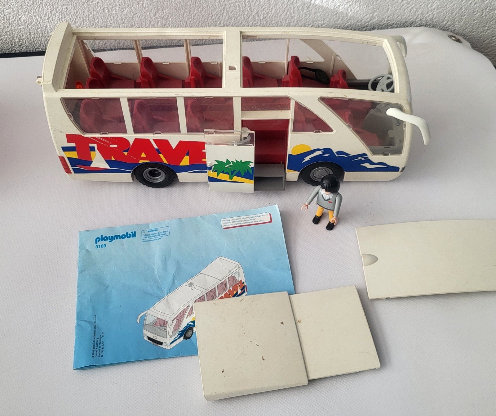 Playmobil 3169 Touringcar met Chauffeur, Ophalen of Verzenden