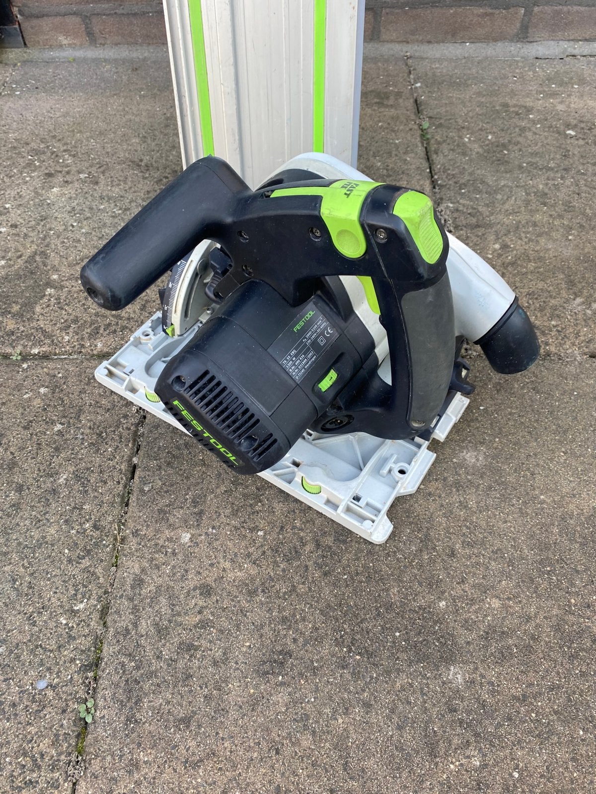Festool invalzaag, Doe-het-zelf en Verbouw, Ophalen, Gebruikt, Invalzaag, 30 tot 70 mm