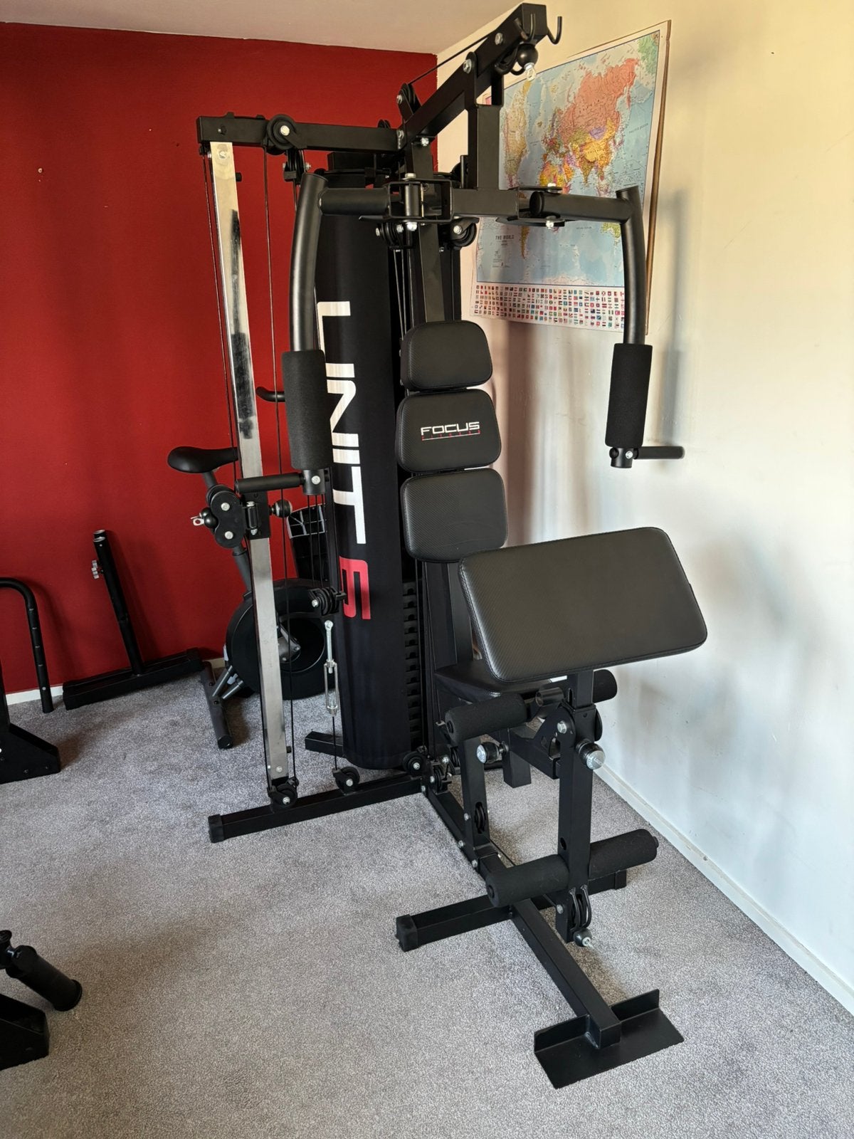 Focus Fitness Unit 6, Ophalen, Benen, Gebruikt, Krachtstation