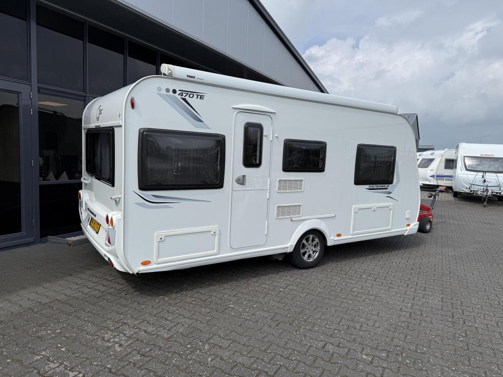 TEC Weltbummler 470 TE Aparte bedden 210cm Tent Luifel Mover, Caravans en Kamperen, T.E.C., Lengtebed, Bedrijf, Treinzit