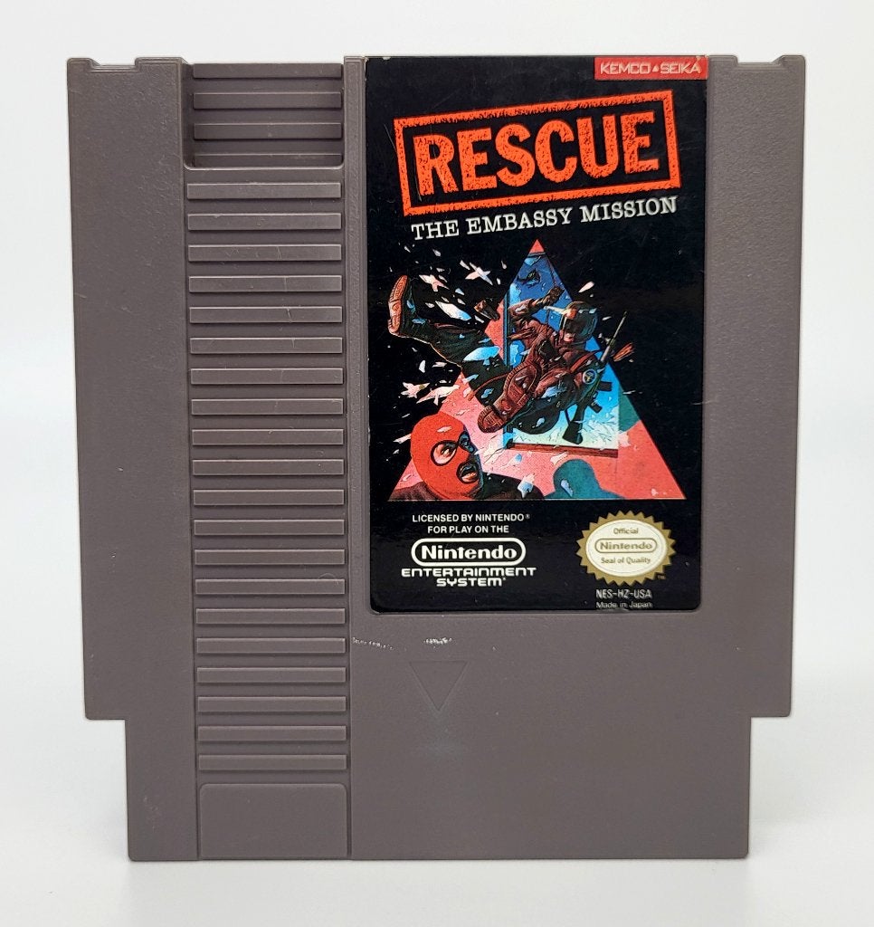 Rescue the Embassy Mission - Nintendo NES Cartridge - USA, Spelcomputers en Games, Avontuur en Actie, Gebruikt, 1 speler, Ophalen of Verzenden