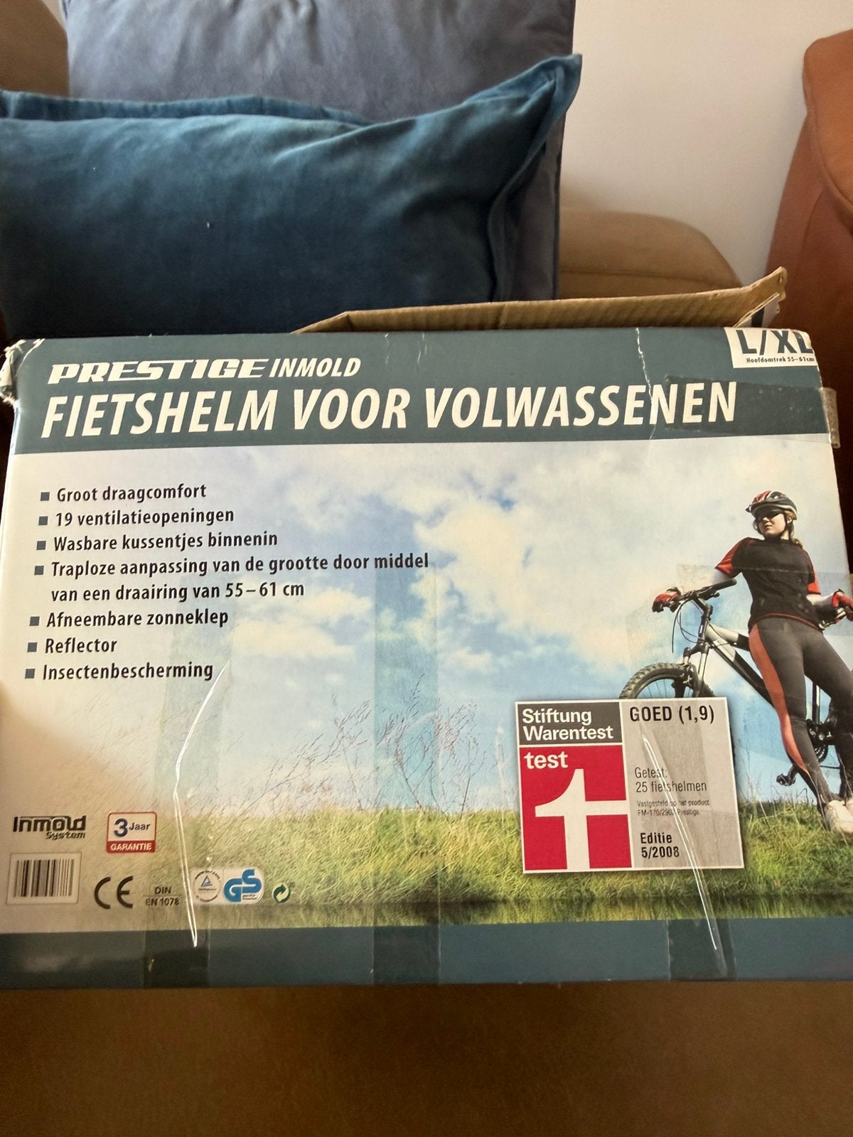 Fietshelm, maat L/XL, nieuw, Ophalen of Verzenden, Nieuw, L, Heer of Dame